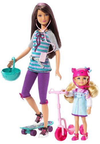 Click To Barbie Sisters Skateboard! Skipper and Chelsea Details Visit Barbie Sisters Skateboard! Skipper and Chelsea Details