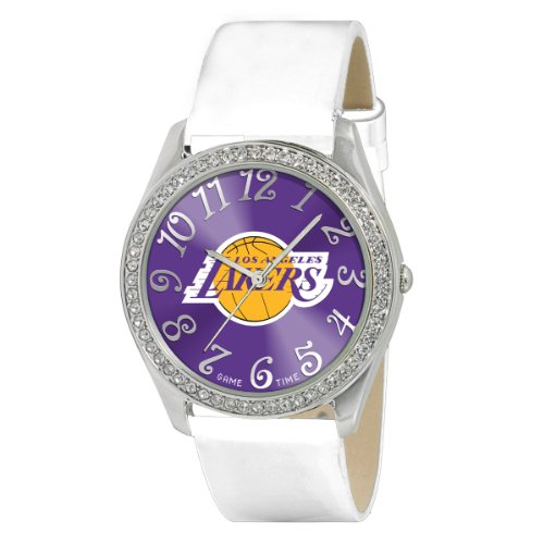 Game Time Women's NBA-GLI-LAL Glitz Classic Analog Los Angeles Lakers Watch