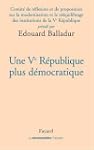 Une Ve R�publique plus d�mocratique