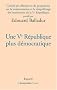 Une Ve R�publique plus d�mocratique