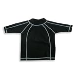 Max Out - Toddler Boys 3/4 Sleeve Sunguard Top, Black