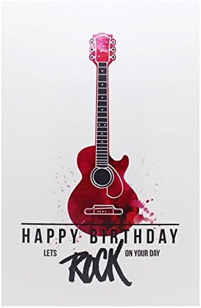 Birthday Card with 1g Silver Bar, Lets Rock Your Day, Envelope Included
