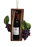 Review Kurt Adler  / Red Zinfandel Wine In Box Tuscan Christmas Ornament