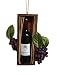 Red Zinfandel Wine In Box Tuscan Christmas Ornament