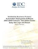 Review IDC Research  / Worldwide Business Process Automation Deployment Software 2005-2009 Forecast: This Billion-Dollar Baby Has Legs and Reach