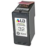 Lexmark 32 Remanufactured 18C0032 SY Black Inkjet Cartridge by LD Products