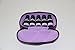 5-Bottle Purse-size Essential Oil Carrying Case - Deep Purple with Lavender interior