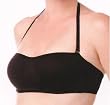 Fashion Forms Convertible Bandeau Soft Cup Bra (L Mocha)