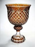 AMBER COLLECTION OXFORD CRYSTAL CENTERPIECE