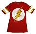 Search : The Flash Logo DC Comics Vintage Style Distressed Soft Juniors T-Shirt Tee