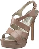 Jessica Simpson Women's Endo High Heel Strappy Sandal,Nude Patent,9.5 M US