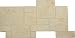 Texture Plus Indoor/Outdoor Siding Panel, Coral Block - Interlocking