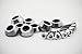 Ballistic 814 Jester Silver Short Bolt Washer Kit For (1) Wheel Worth (8 pieces)