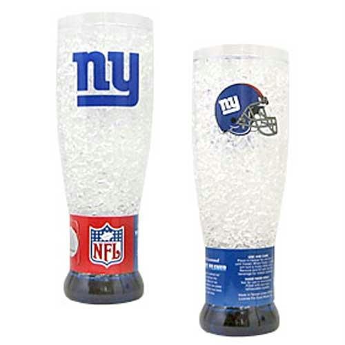 Duck House New York Giants NFL Crystal 16oz Pilsner