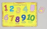 Karen Katz Counting Kisses Wooden Puzzle