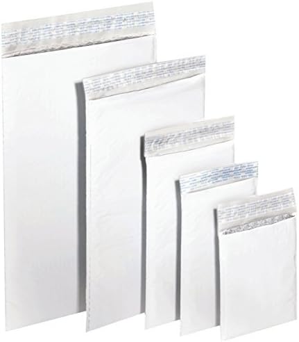 Polyair Xpak #0 Bubble Lined Poly Mailer, XPAK0, 6.5" x 10" (Pack of 250) by Polyair