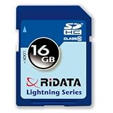 Ridata 16GB Class 10 SDHC Card - Secure Digital High Capacity - Lightening Series - RDSDHC16G-LIG10