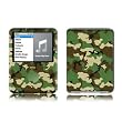 Woodland Camo Design Protective Decal Skin Sticker for Apple iPod nano 3G (3rd Generation) 4GB/ 8GB Player