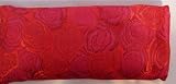 Organic Lavender Sleep Eye Pillow Red Roses Brocade Design