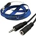 GTMax Gold Plated 3.5mm Stereo Audio Male to Female Extension Cable – 12 Feet for Ipod Touch, Iphone, Nano, Sansa Fuze plus