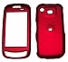 Red Rubberized Case Cover Protective SNAP-ON for Samsung A877