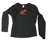Joe Rocket Honda Wing Ladies Long Sleeve T-Shirt Black M