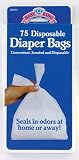 BABYKING DISPOSABLE DIAPER BAGS - 75 COUNT.