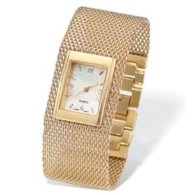 Mesh Bracelet-Watch 7" Adjustable