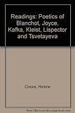 Readings : the poetics of Blanchot, Joyce, Kafka, Kleist, Linspector, and Tsvetayeva