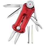 VICTORINOX Golf Tool, rot transparent
