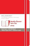 Moleskine Weekly Planner Twin Set-Red