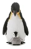 Aurora World 12" Emporer Mama And Baby Penguin