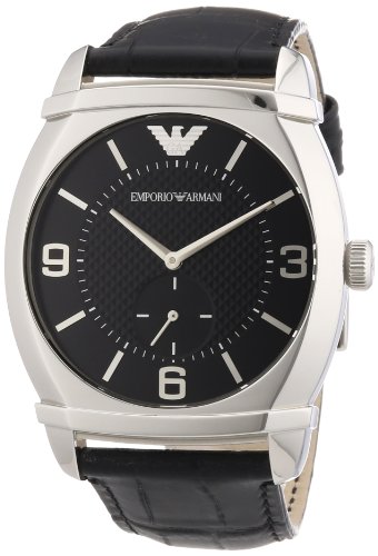 Emporio Armani Men's AR0342 Classic Black Dial Watch