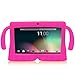 Sunworld 7'' inch Silicone Rubber Gel Soft Skin Case Cover case for 7'' Dragon Touch A13 Dual Core Q88 Tablet-Pink (Compatible with tablet size : 182mm (L) X 121mm (W) )