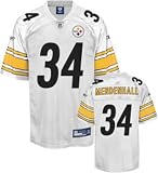 Men`s Pittsburgh Steelers #34 Rashard Mendenhall Road Premier Jersey - 2XL