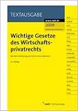 Produkt-Bild: Wichtige Gesetze des Wirtschaftsprivatrechts
