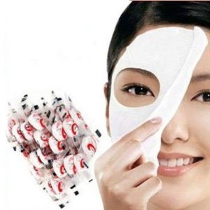 100 pcs Skin Face Care DIY Facial Paper Compress Masque Mask