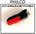 "Philco" Universal Turntable Replacement Stylus Needles (Set of 2)