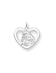 Disney Aurora Heart Charm