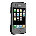 Xgear iPhone 3G Two-Tone Premium Silicone Case - Gray (IP3-SIL24-BKG)