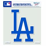 MLB Los Angeles Dodgers 8-by-8 Inch Diecut Colored Decal