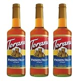 Torani Passion Fruit Syrup 750-ML (Pack of 3)