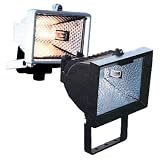 Strahler IP44 500W weiss ROOS-HL500W