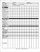 Swimming Pool Route Sheet 2 Sided 100 Count Reinforced Binder