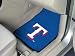 MLB Texas Rangers 2-Piece Cromo Jet Printed Floor Car Mat Set