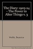 The diary of Beatrice Webb
