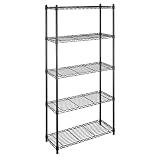 Whitmor 5-Tier Supreme Shelving - Black