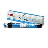 Clear Case Toner Cartridge for QMS MAGICOLOR 330 Laser Printer, Cyan (MDAMS330C)