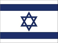 Annin Nylon Israel Flag, 3-Foot by 5-Foot