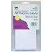 Charles Leonard Inc. Multi Purpose Labels, 1.5 x 3 Inches, White, 160/box (45315)